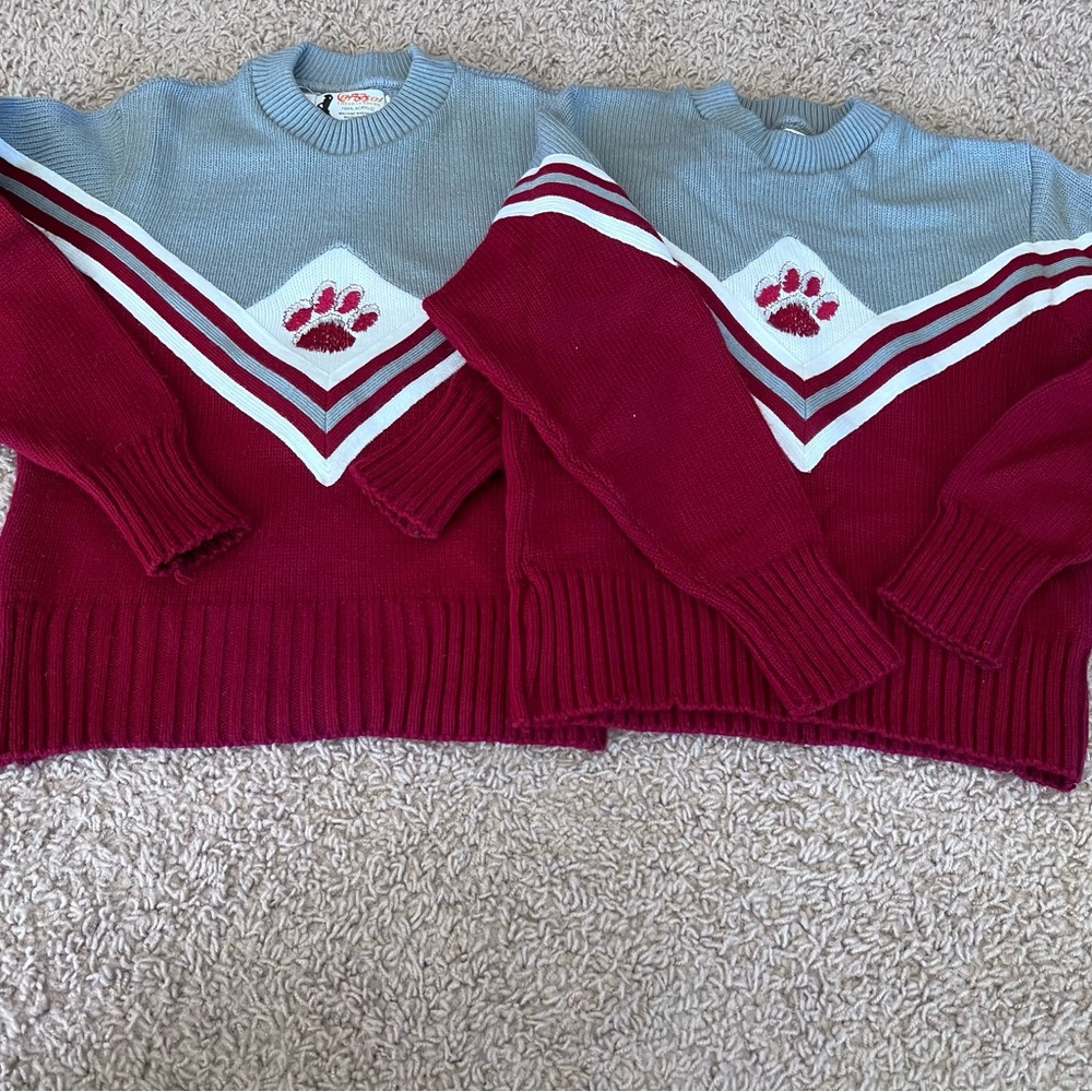 Vintage cheer sweaters